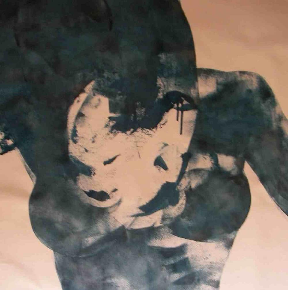 Sany 2012 by the Multimedia Artist Maurizio Barraco is an abstract figure in oil on canvas