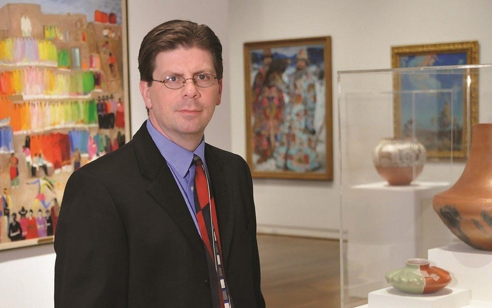 Portrait of Mark A. White, New Executive Director of the New Mexico Museum of Art