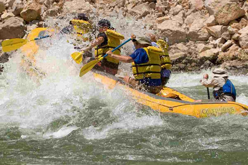 Grand White Epic Water River Rafting