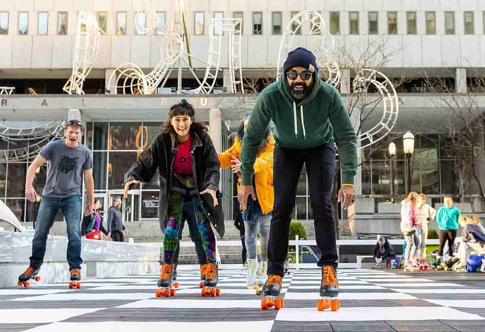 roller skating at the Spring Break Skate Baltimore