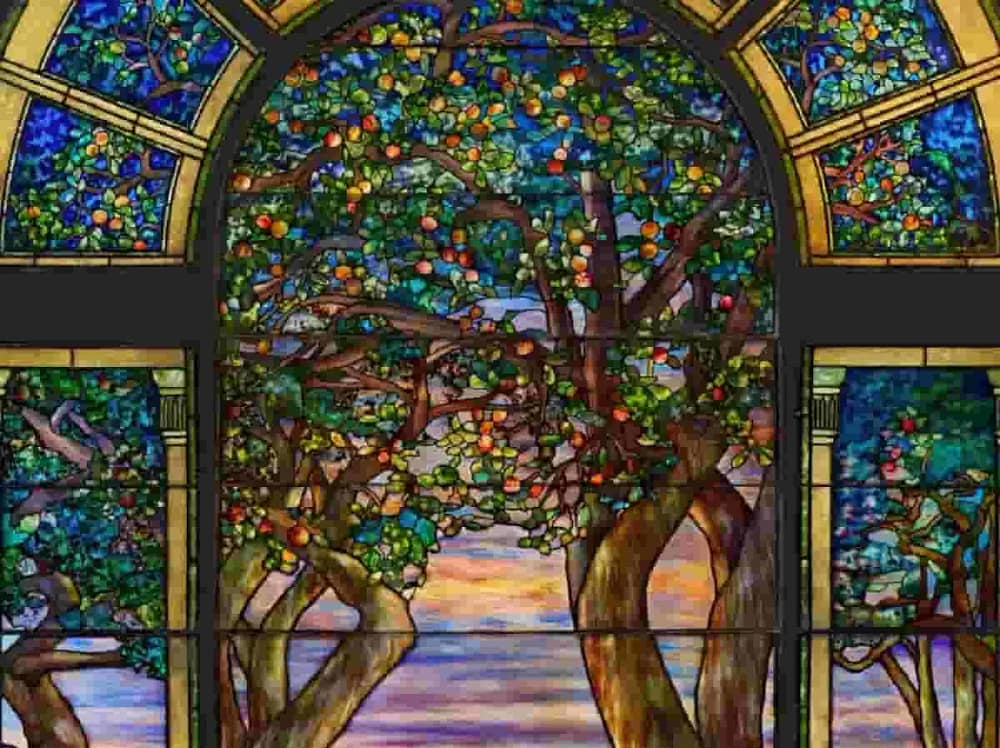Danner Memorial-Window, Breathtaking example of Tiffany Studios stained glass