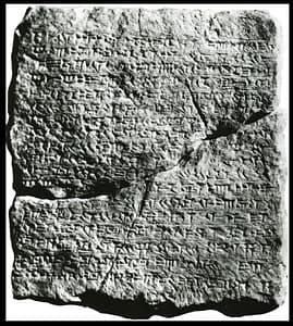 Image: Assyrian Tablet with Cuneiform Writing in the collection of Walters Art Museum in Baltimore, Maryland shows how advanced the Assyrians were in human development
