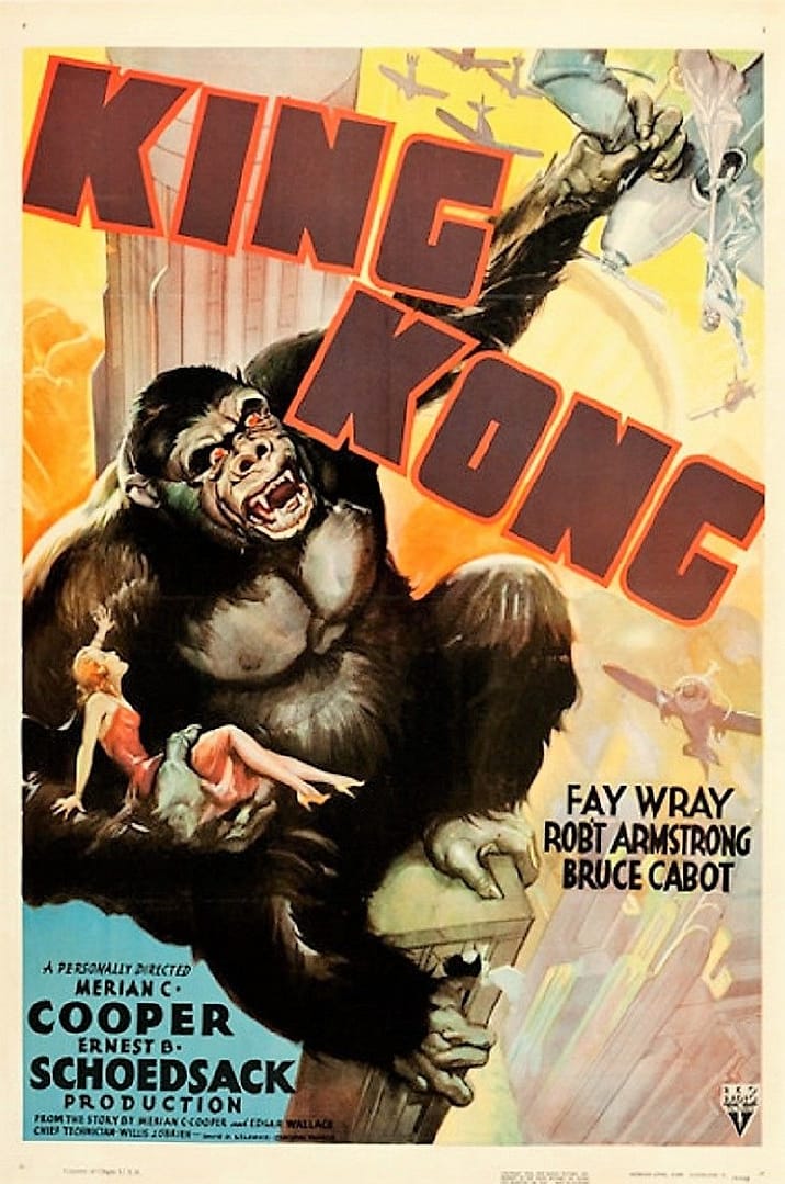 Image: Vintage Poster of King Kong 1938, a one sheet Vintage Poster that is part of the Heritage Auctions Vintage Movie Poster Sale