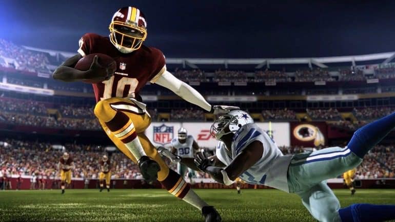 Madden NFL 15. Football at its best. Image courtesy of EA Sports