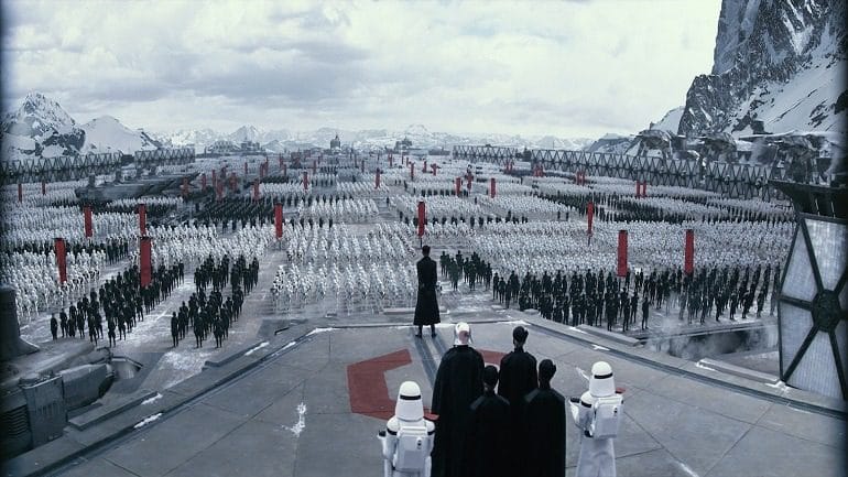 Image: The First Order Assembles in Star Wars: The Force Awakens