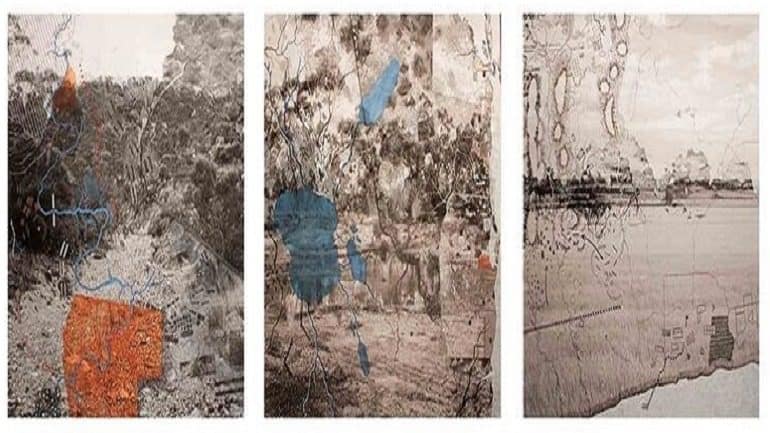 Image: The Forgotten Wars, a collaborative work of drawing and Photographic prints by photographer James Taylor and artist Laura Willis, wins the National Work on Paper Prize