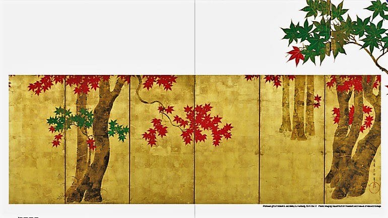 Image: This beautiful painting is one of the works by Momo Miyazaki with Translation by Eric Luong focusing on Japanese art