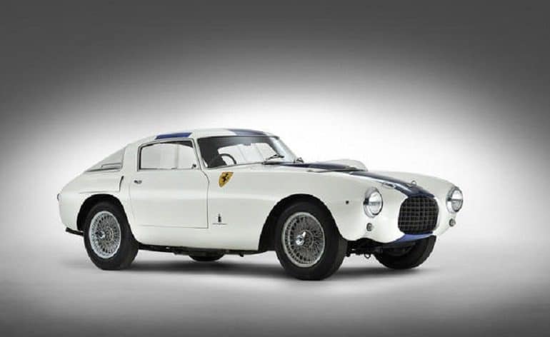 Image: 1953 Ferrari 250 Mille Miglia Berlinetta made record auction price at the Bonhams Auctions Quail Lodge