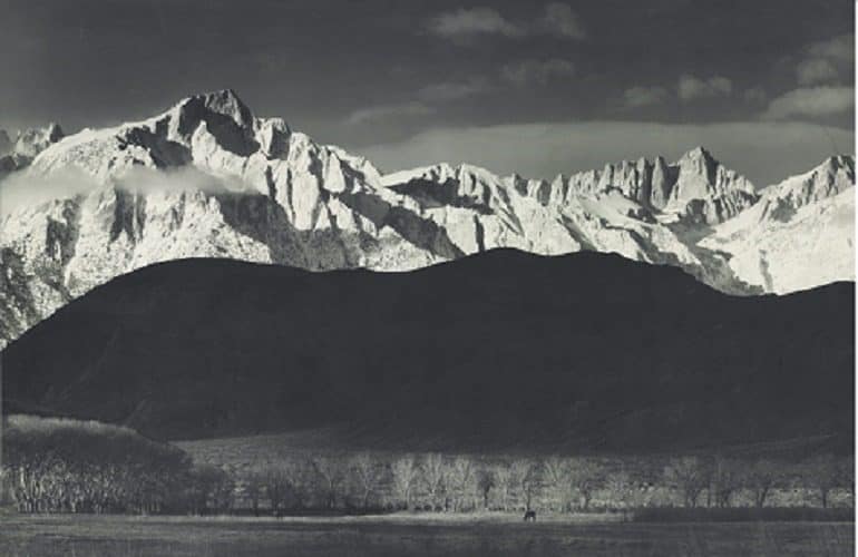 Ansel Adams-Image: Ansel Adams’s Winter Sunrise, Sierra Nevada from Lone Pine, California, 1941, was the top lot at Christie’s auction that showed how important and collectible art photography and environmental images are becoming