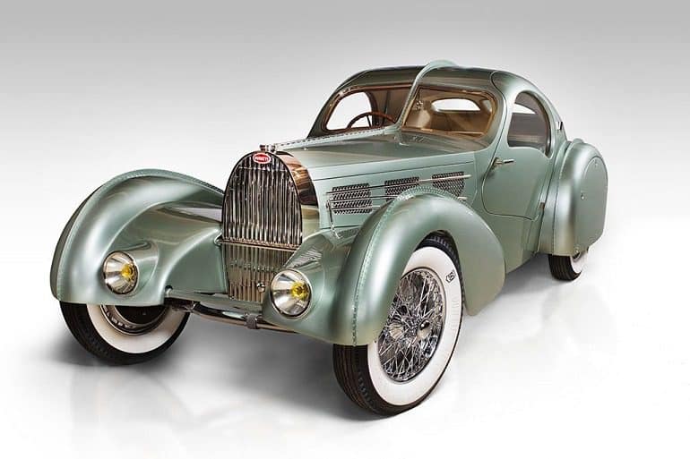 Image - Bugatti Type 57S Compétition Coupé Aerolithe, 1935 (2007 re-creation) by designers Jean Bugatti- designer Joseph Walter, designer dream Cars