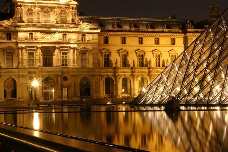 Image: Photo of magnificent Louvre Museum, Paris. Rat infestation at the museum’s sculpture gardens is generating a lot of attention, taking focus away from the museum’s outstanding art collection .