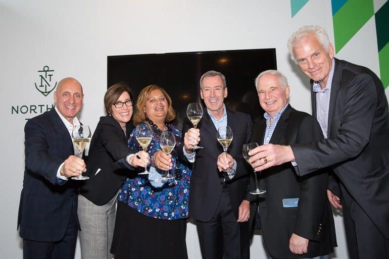 Image: At the opening of the Art Expo Chicago 2017 guests came together in a Vernissage that benefited the Museum of Contemporary Art (MCA) Chicago.