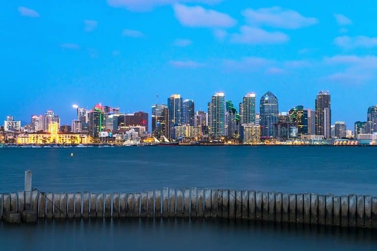 Image: San Diego Night is a picture of the beautiful night life that visitors on San Diego vacation will enjoy