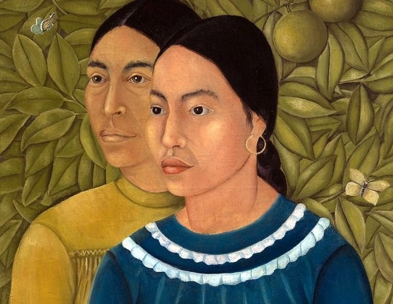 Image: Dos Mujeres (Salvadora y Herminia) by Frida Kahlo is one of the artworks examining modern art history at the Museum of Fine Arts, Boston
