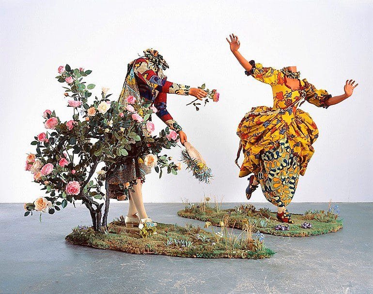 Image: The Pursuit, one of the amazing works by Yinka Shonibare MBE, who will now be represented by Goodman Gallery of South Africa