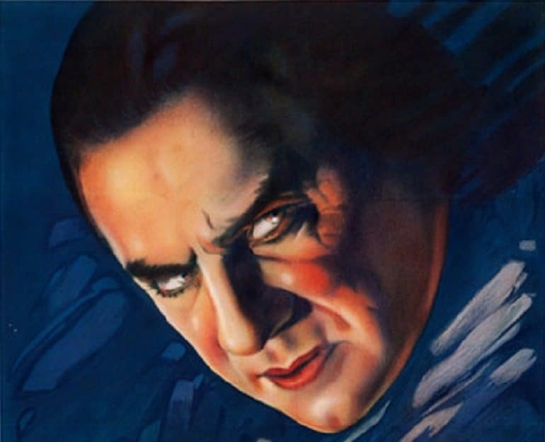 Image: Bela Lugosi on a very rare Style A one sheet to the classic horror film, Dracula from 1931 that will part of Heritage Auctions Vintage Movie posters sale in Dallas