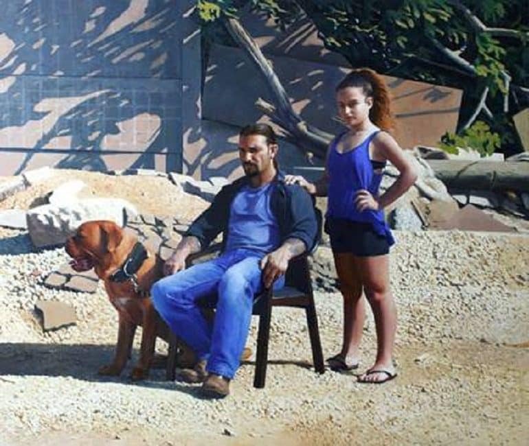Image: Portrait of Annabelle and Guy, a panting by Israeli artists Matan Ben-Cnaan wins first prize of BP Portrait Award 2015-Art News