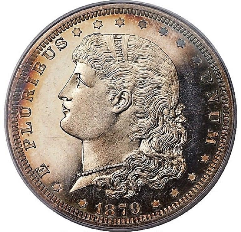 Image: 1879-Schoolgirl Dollar is one of the rare coins at Heritage Auctions that Numismatists will get the opportunity to collect during the Florida United Numismatists Convention in Tampa