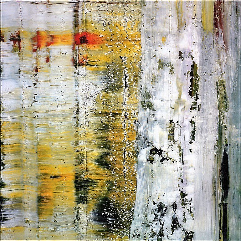 Image: Cage II, a special edition of color offset prints on Alu Dibond from the 2015 by Gerhard Richter is one of the 18 works donated by the artist to help the homeless