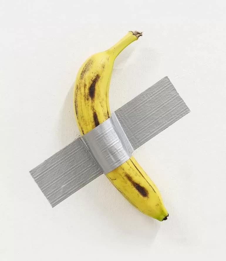 Maurizio Cattelan’s Comedian 