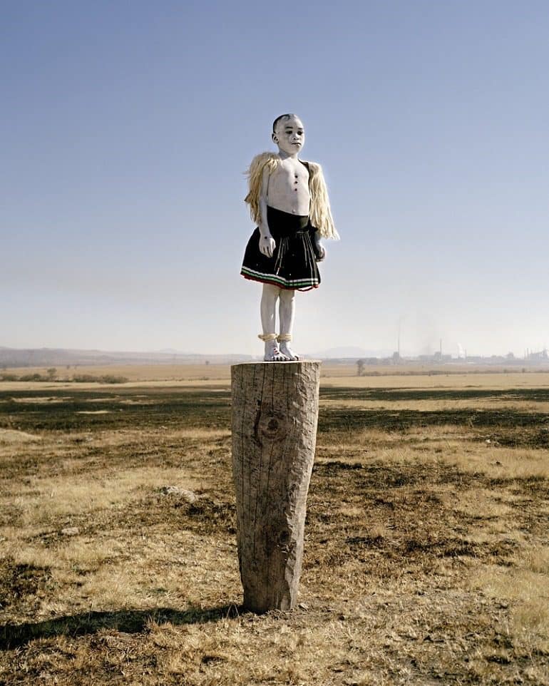 Image: Patience (from the series Zulu Kids) by Namsa Leuba, one of the photographs on display at London Contemporary African Art Fair